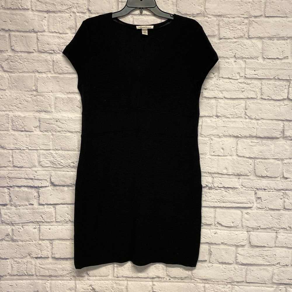 Kenneth Cole NY Short Sleeve V-Neck Sweater Dress Size XL
